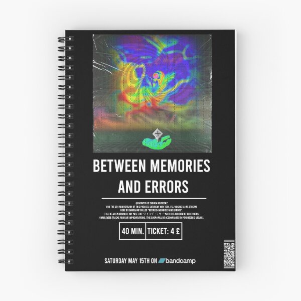 Item preview, "Between Memories And Errors" Live Show Poster designed and sold by QuadratoX.