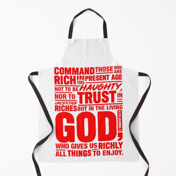 Item preview, 1 Timothy 6:17 designed and sold by plushism.