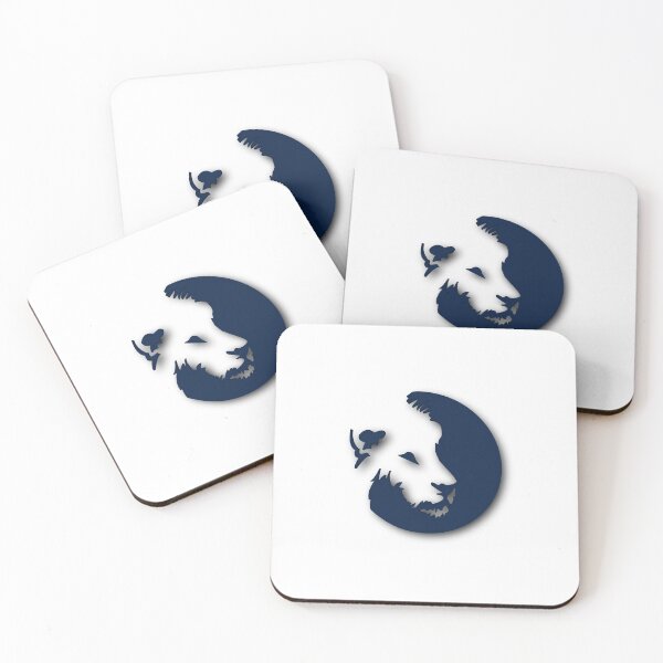 Item preview, 3d Lion in navy blue shadow designed and sold by Anamika Mehta.