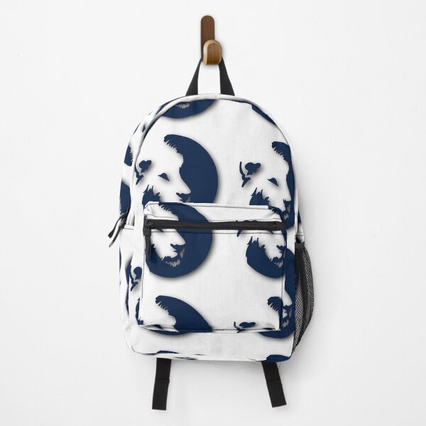 Item preview, 3d Lion in navy blue shadow designed and sold by Anamika Mehta.