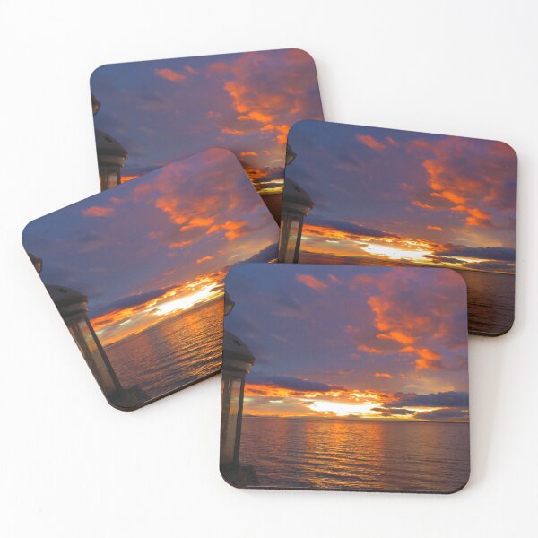 Item preview, Sunset over the Lagoon with an old lantern designed and sold by Ann Biddlecombe.