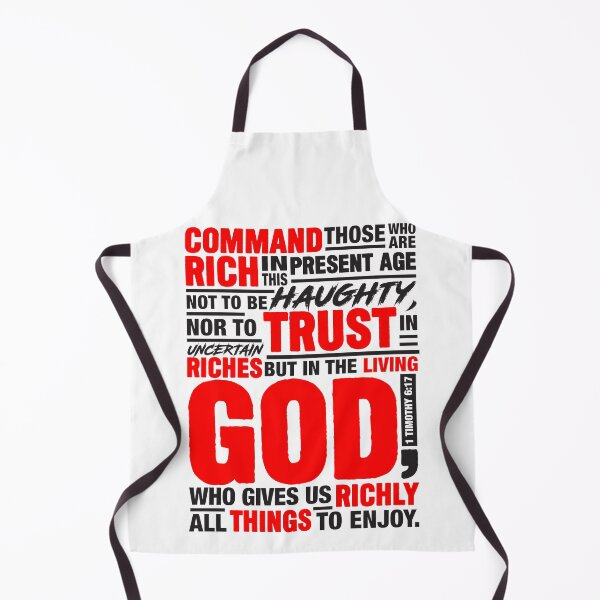 Item preview, 1 Timothy 6:17 designed and sold by plushism.