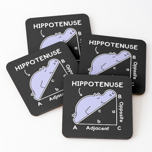 Item preview, Hypotenuse Math Pun, Hippotenuse designed and sold by TashaVector.
