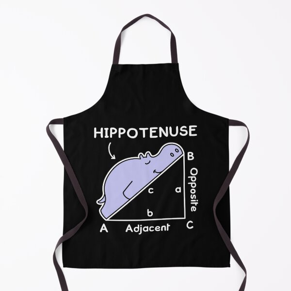 Aperçu de l'œuvre Hypoténuse Jeu de mots mathématique, Hippoténuse créée et vendue par TashaVector.
