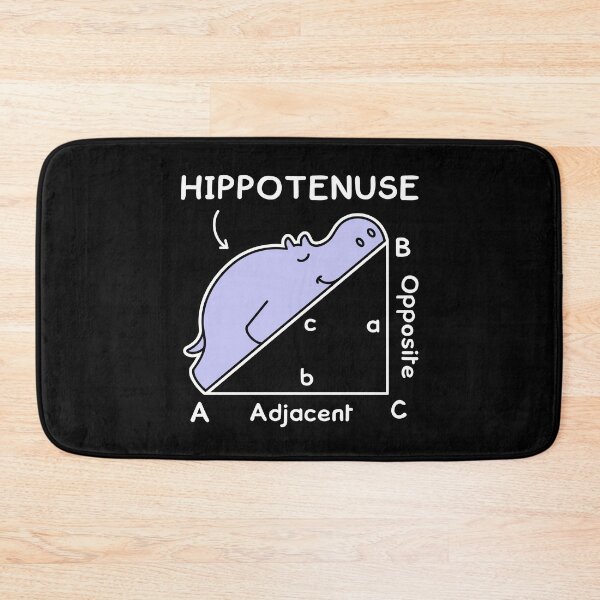 Item preview, Hypotenuse Math Pun, Hippotenuse designed and sold by TashaVector.