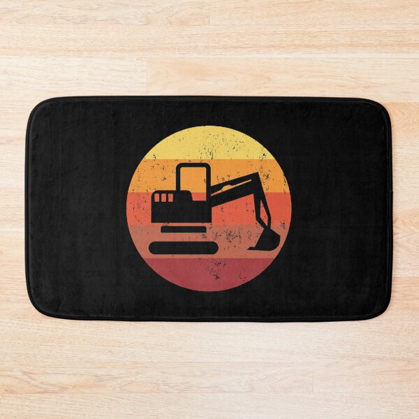 Item preview, Retro vintage excavator construction site humor designed and sold by joozybart.