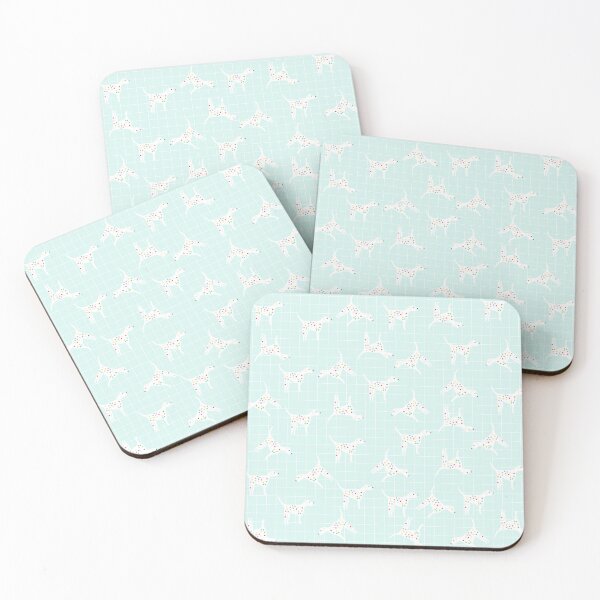 Item preview, Dalmatian Dog Print on Blue Background designed and sold by kapotka.