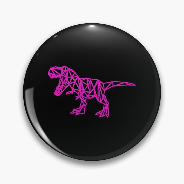 Item preview, T Rex - Pink line on black designed and sold by NaomiWallace321.
