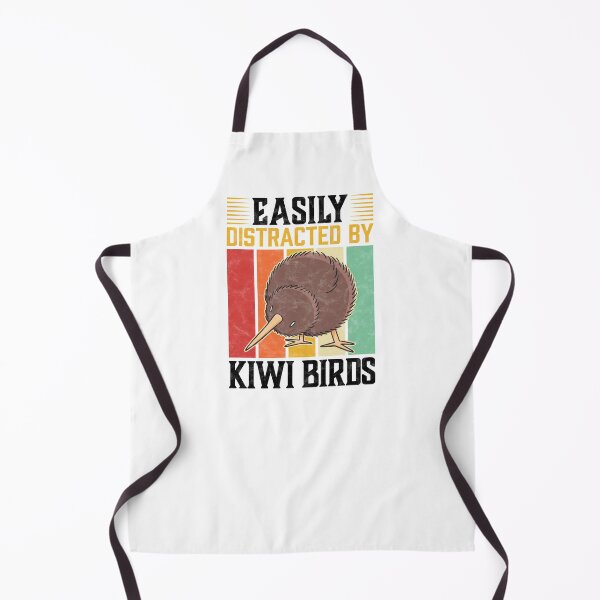 Item preview, Easily distracted by kiwi bird snipe bouquet saying designed and sold by madgrfx.