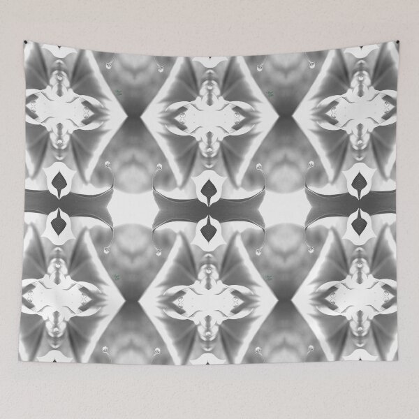 Item preview, Arum Lily Hoodlum Black and White designed and sold by SpiritGifts.