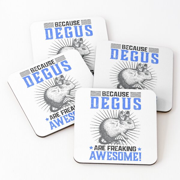 Item preview, Degu is fantastic rodent owner saying designed and sold by madgrfx.