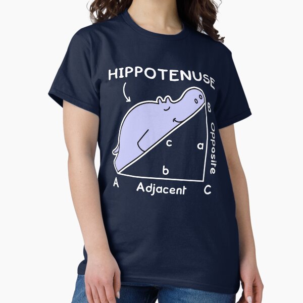 Item preview, Math Pun. Hypotenuse. Hippotenuse joke designed and sold by TashaVector.