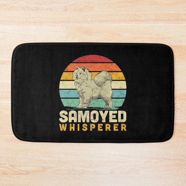 Item preview, Samoyed whisperer sled dog Samoyed saying designed and sold by madgrfx.