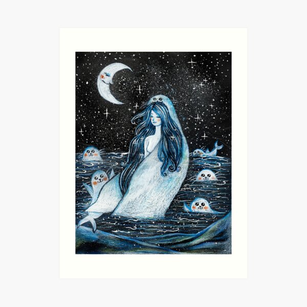 Selkie :) Art Print