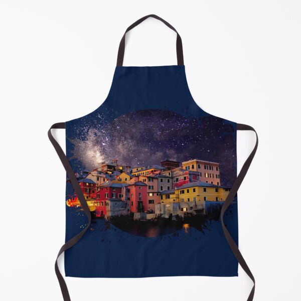Item preview, Boccadasse at night designed and sold by giuliobardelli.