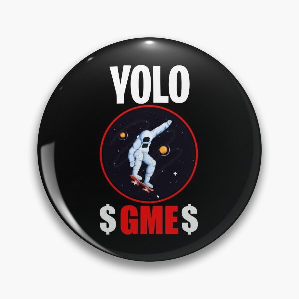 Item preview, GameStop YOLO designed and sold by BitcoinBros.