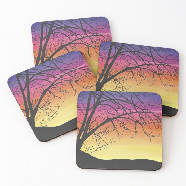 Item preview, Sunset-and-tree designed and sold by Kirollos9.