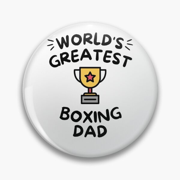 Item preview, World's greatest boxing dad designed and sold by TheGreenGoat.