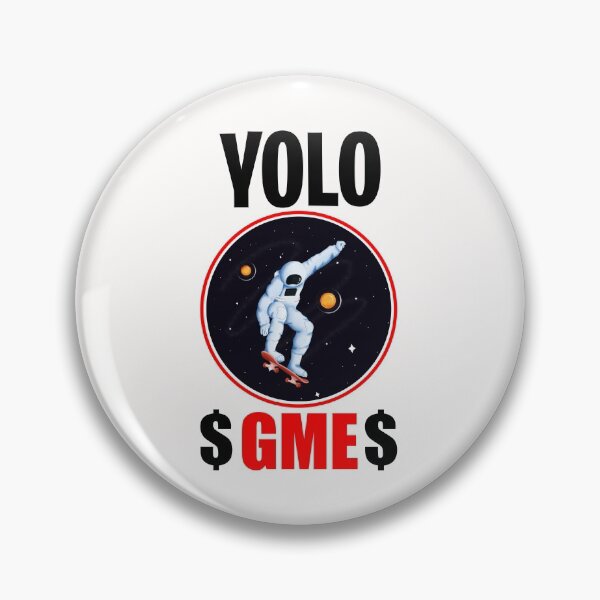 Item preview, GameStop YOLO designed and sold by BitcoinBros.