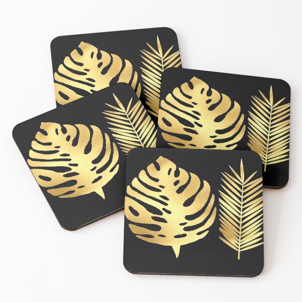 Item preview, Gold leaf design, tropical  designed and sold by 1DaisyChainLane.