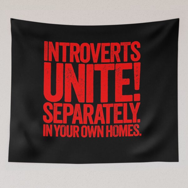 Item preview, Introverts unite!  v.1 designed and sold by x1brett.