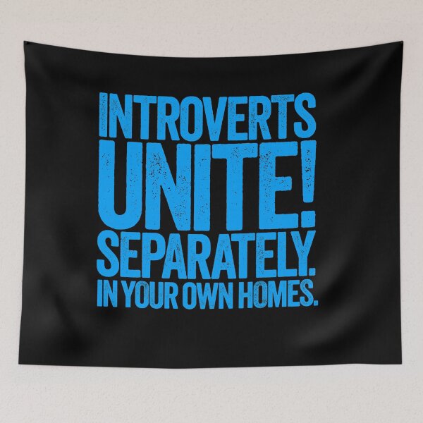 Item preview, Introverts unite!  v.4 designed and sold by x1brett.