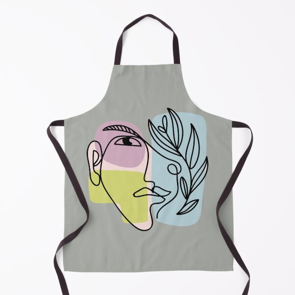 Item preview, Woman smile Face girl drawing abstract pink flower abstractface oneline onelinedrawing, designed and sold by Queengood.