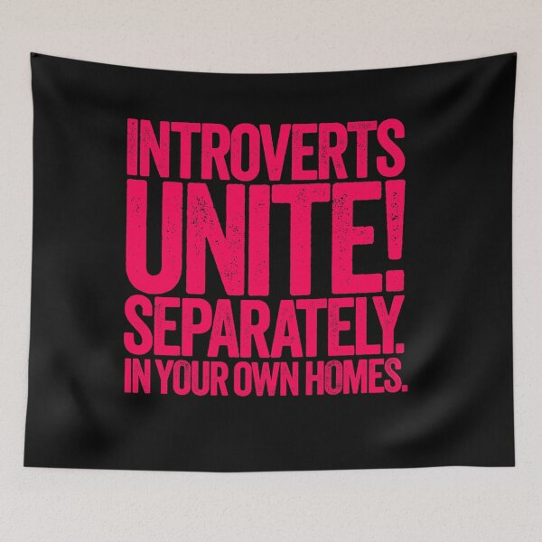 Item preview, Introverts unite!  v.5 designed and sold by x1brett.