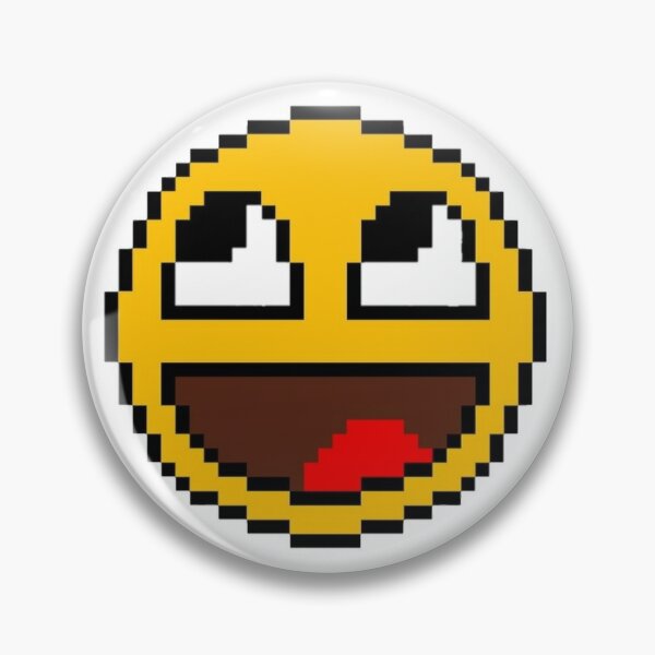 Awesome Face 8-bit - Awesome Face - Pin