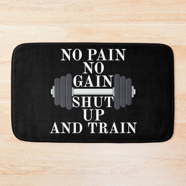 Item preview, No Pain No Gain Shut Up and Train designed and sold by SHOPBLOB.