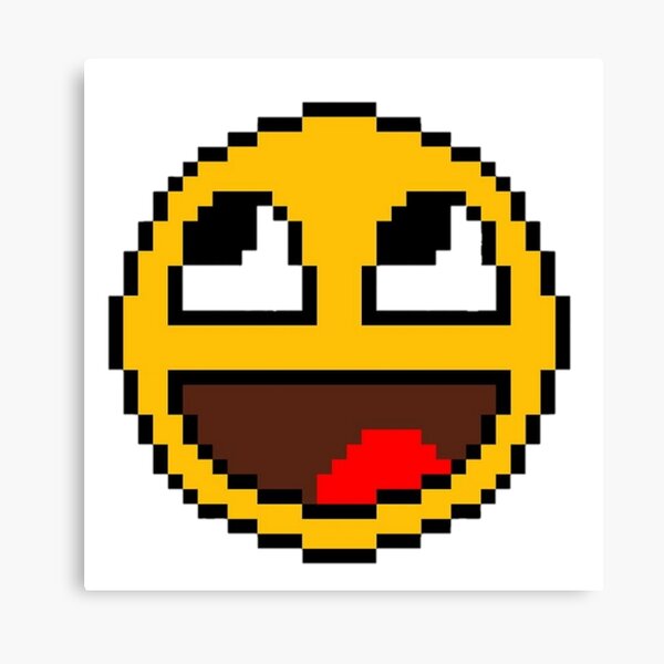 Epic face pixel art