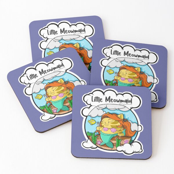 Item preview, Little Meowmaid designed and sold by The magic  Yellow bus.