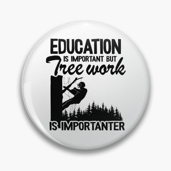 Item preview, Tree Work Is Importanter Funny Arborist Tree Care Gift designed and sold by Stronzi.