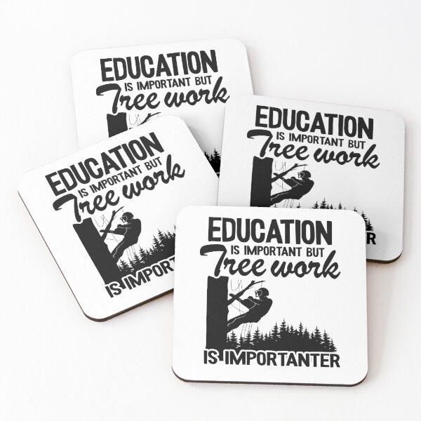 Item preview, Tree Work Is Importanter Funny Arborist Tree Care Gift designed and sold by Stronzi.