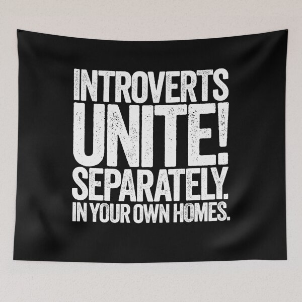 Item preview, Introverts unite!  v.10 designed and sold by x1brett.