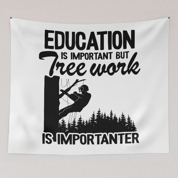 Item preview, Tree Work Is Importanter Funny Arborist Tree Care Gift designed and sold by Stronzi.