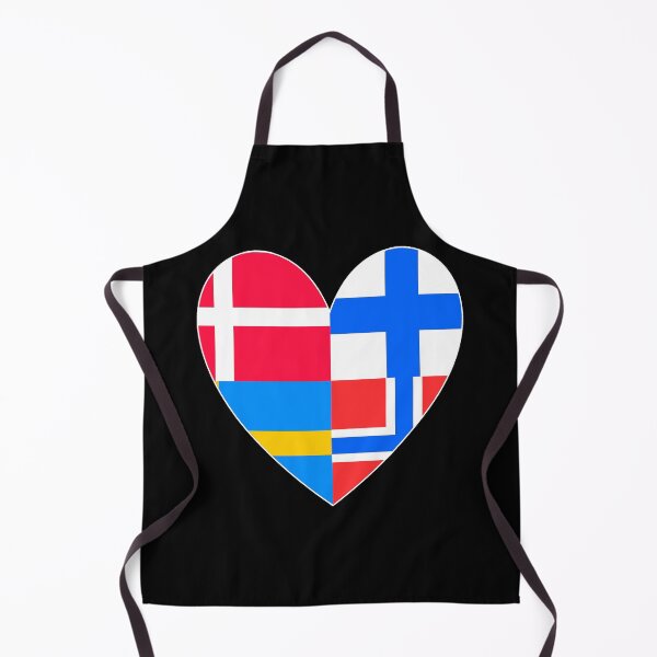 Item preview, Heart Scandinavia Norway Sweden Finland Denmark designed and sold by AndiHK.
