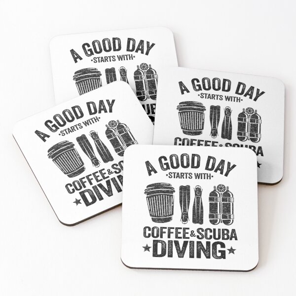 Item preview, Scuba Diving & Coffee Quotes Funny Divers Gift designed and sold by Stronzi.
