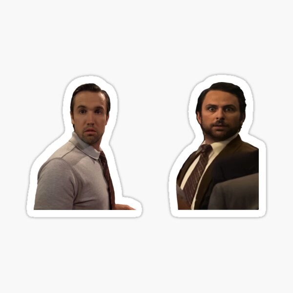Mac And Charlie Stare Sticker