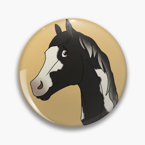 Item preview, Black Overo American Paint Horse designed and sold by SpottyMcNugget.