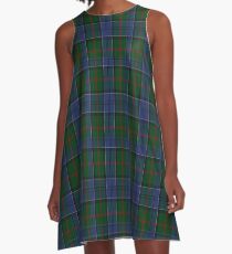 01047 Colquhoun Clan/Family Tartan A-Line Dress