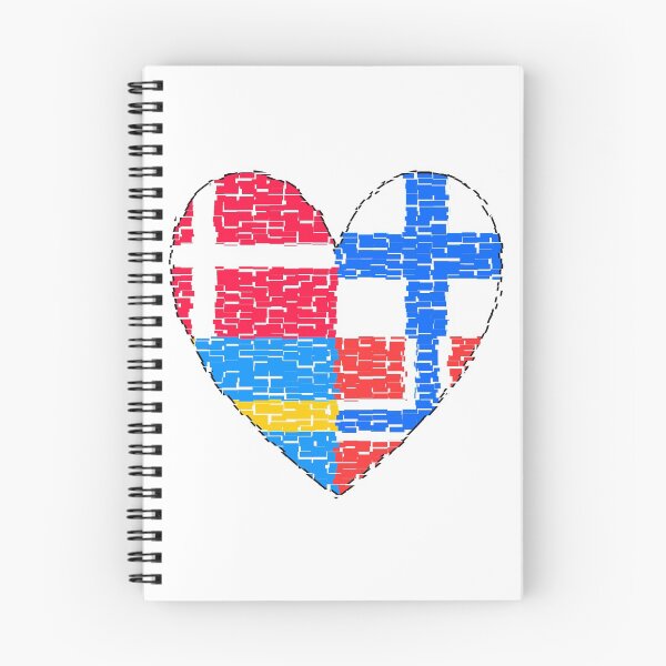 Item preview, Heart Scandinavia Art Design Norway Sweden Finland Denmark designed and sold by AndiHK.