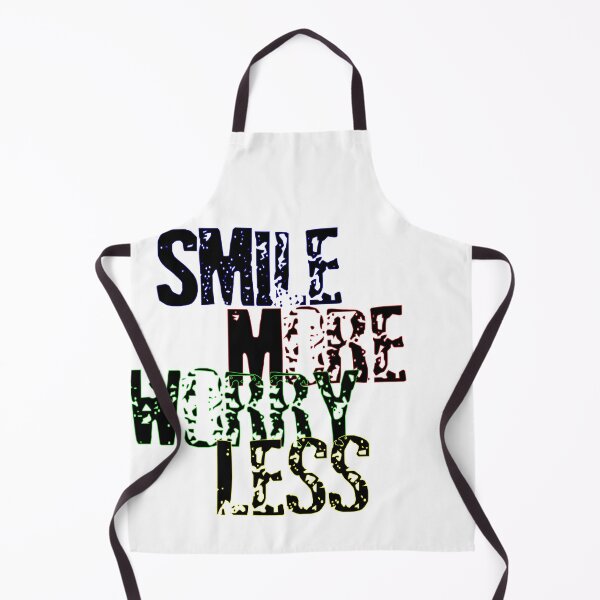 Item preview, SMILE MORE WORRY LESS designed and sold by Spring4art.