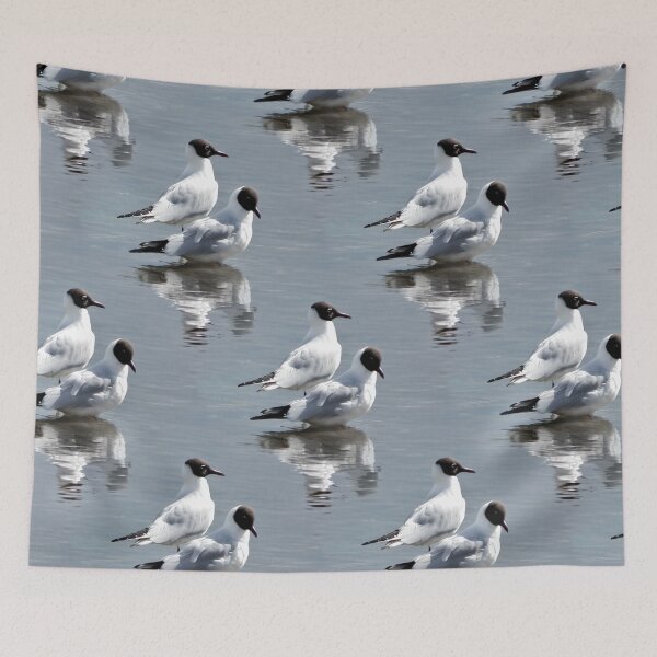 Item preview, Gulls On Film (pattern) designed and sold by Yampimon.