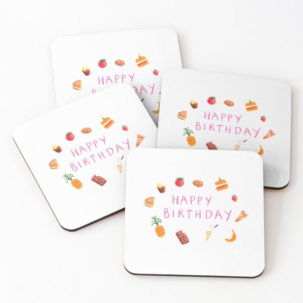 Item preview, Happy Food Day ( I Mean Birthday) - Electra Grant designed and sold by Electra Grant.