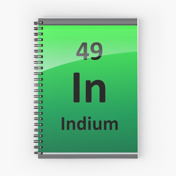 Item preview, Indium Periodic Table Element Symbol designed and sold by sciencenotes.