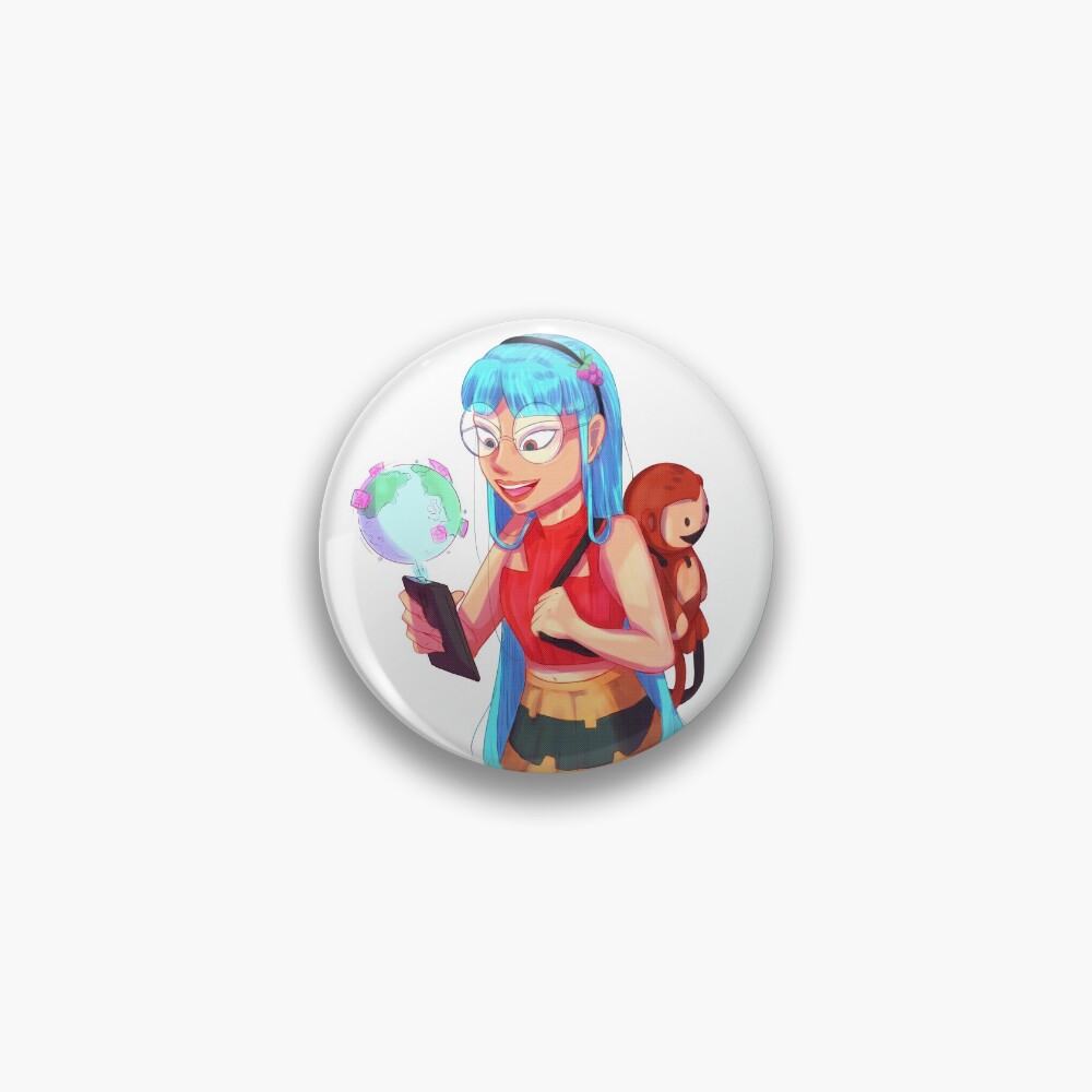 Item preview, Pin designed and sold by DrawOneThree.