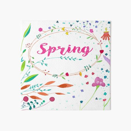 spring Art Board Print