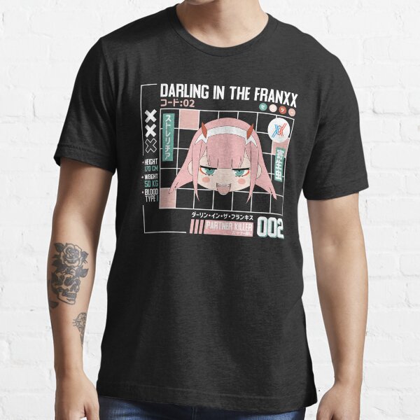 Camisa Anime Darling in the Franxx Hiro