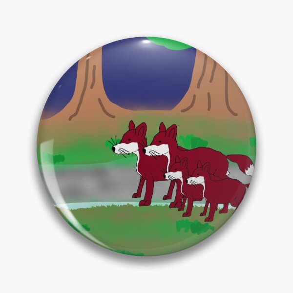 Item preview, Family of foxes designed and sold by DiddyH.